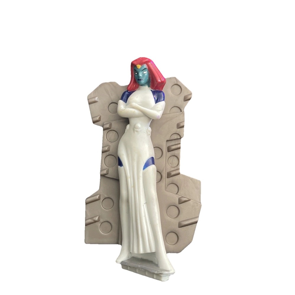 Marvel X-Men Mystique Small Figure Mini Figurine w/ Base Stand Collectible